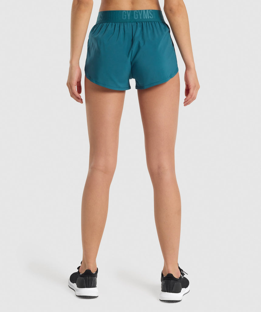 Gymshark Training Loose Fit Shorts Teal Gymshark