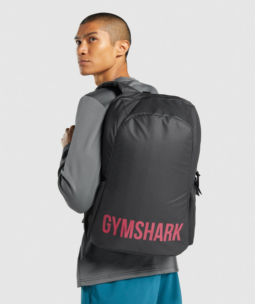 Gymshark XSeries 0.1. Backpack Black/Pink Gymshark