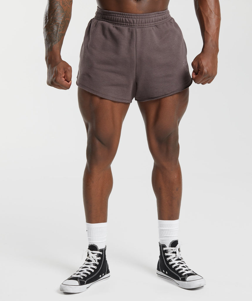 Gymshark Legacy 4" Shorts - Walnut Mauve 1