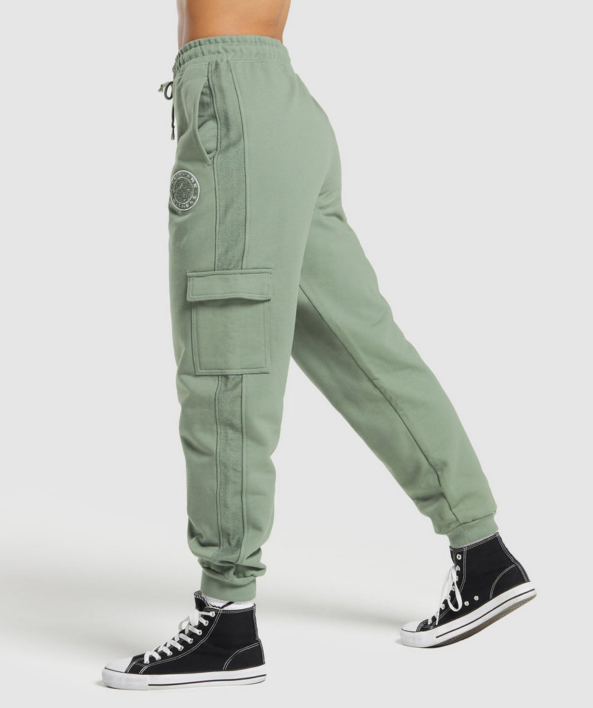 Gymshark Legacy Joggers - Unit Green | Gymshark